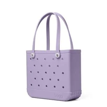 BOGG BAG - Medium Tote Bag - I Lilac You a Lot - 15in L x 5in W x 12.5in H - Lightweight, Washable, ...