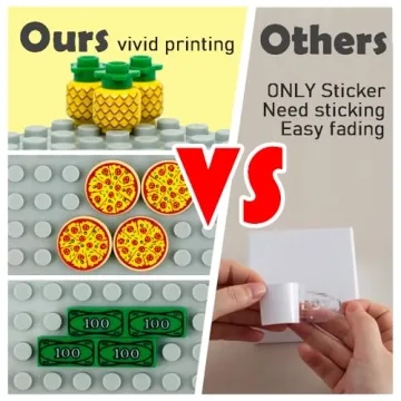 City Food Accessories: Building Block Fun for Kids