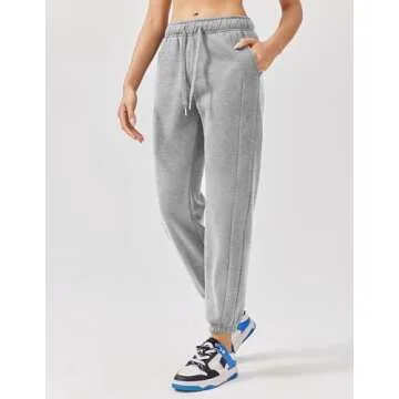 Soft Fleece High Waisted Sweatpants for Women