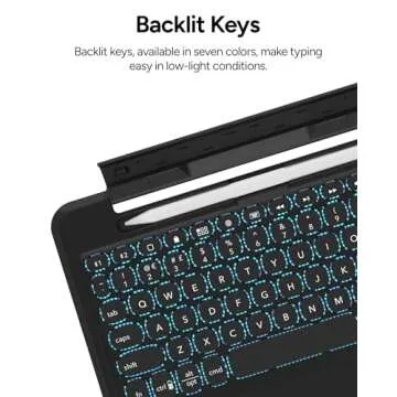 ZAGG Rugged iPad Case with Keyboard & Apple Pencil Holder