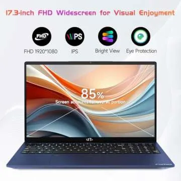 NIMO 17.3 FHD Laptop with Intel i3, 32GB RAM, 1TB SSD