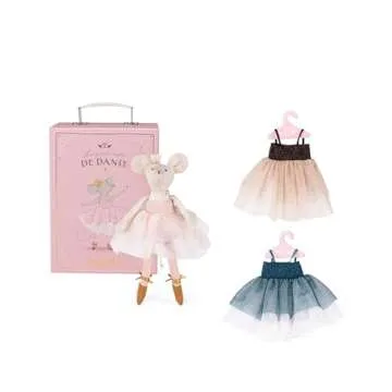 Moulin Roty Ballerina Wardrobe and Suzie Doll Set