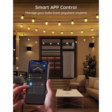 Govee Outdoor String Lights for Effortless Ambiance