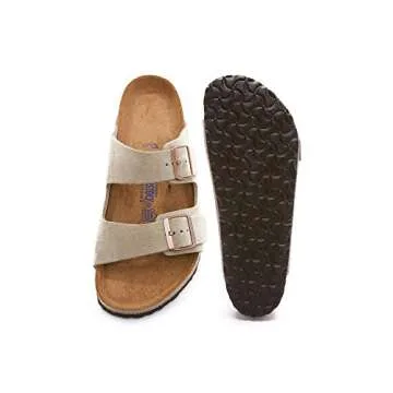 Birkenstock Men's Soft Arizona Suede Sandals for Comfort and Style