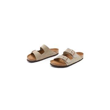 Birkenstock Men's Soft Arizona Suede Sandals for Comfort and Style