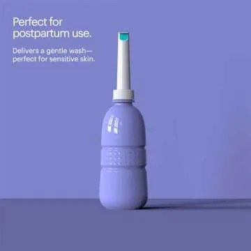 Brondell GoSpa Travel Bidet GS-70 Easy-to-use Portable Bidet with Convenient Nozzle Storage, Travel Bag, 400 ml Capacity, and Angled Nozzle Spray