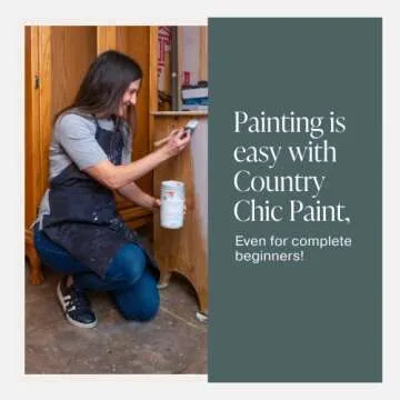 Chalk Style Paint - for Furniture, Home Decor, Crafts - Eco-Friendly - All-in-One - No Wax Needed (Jitterbug [Dark Teal], Pint (16 oz))