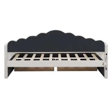Stylish HomSof Twin Size Daybed with Storage & USB