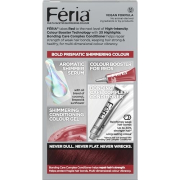 L'Oreal Feria R48 Red Velvet Hair Color Benefits