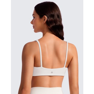 CRZ YOGA Butterluxe Wireless Sports Bra for Women