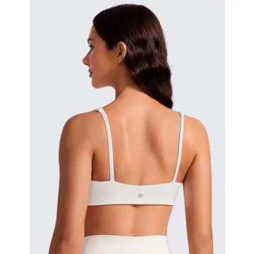 CRZ YOGA Butterluxe Wireless Sports Bra for Women