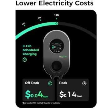 EG evgoer 50A Level 2 Wall Charger for Tesla