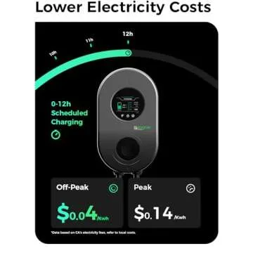 EG evgoer 50A Level 2 Wall Charger for Tesla