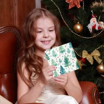 Christmas Tree Napkins - 40 Pcs for Holiday Parties