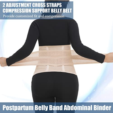 ChongErfei Postpartum Belly Binder for Recovery Support