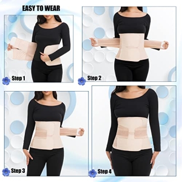 ChongErfei Postpartum Belly Binder for Recovery Support