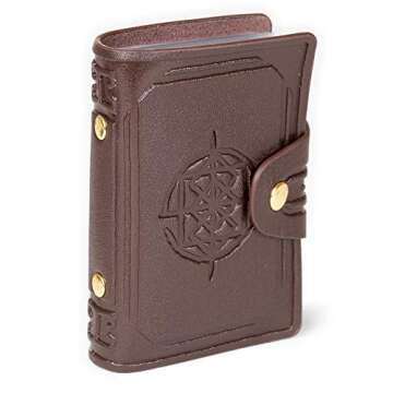 Stratagem Pocket Compendium Spellbook Holder| 26 Pages per Book & 54 Playing Cards| Tabletop RPG Fan...