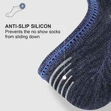 wernies Men No Show Socks - Comfortable Cotton Low Cut