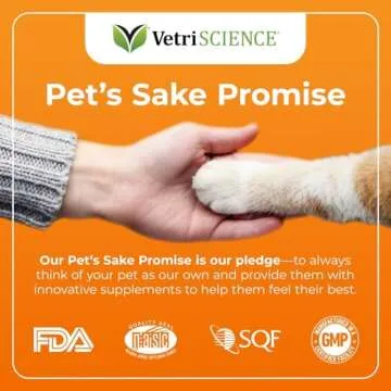 VetriScience GlycoFlex 3, Clinically Proven Joint Support Cat Supplements - Hip and Joint Health Supplement with Glucosamine, MSM, Green Lipped Mussel & DMG - 60 Chews, Chicken Flavorâ€‹