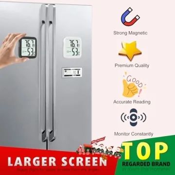 Antonki 2 Pack Thermometer & Hygrometer