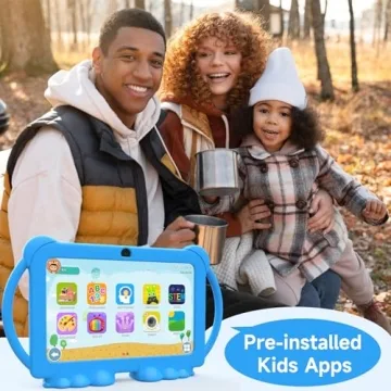 PEICHENG Kids Tablet 7 Inch Android 12 for Learning Fun