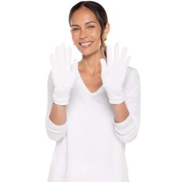 Coolibar UPF 50+ Sawyer Sun Gloves - Stylish Protection