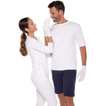 Coolibar UPF 50+ Sawyer Sun Gloves - Stylish Protection