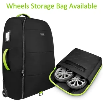 YOREPEK Padded Stroller Travel Bag with Wheels