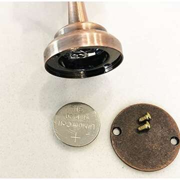 Mini Dollhouse Tiffany Lamp | LED Lighting for Decor