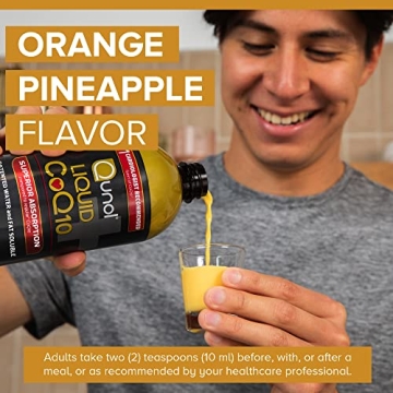 Qunol Liquid CoQ10 100mg for Heart Health & Energy