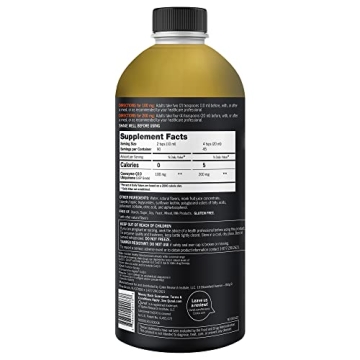 Qunol Liquid CoQ10 100mg for Heart Health & Energy