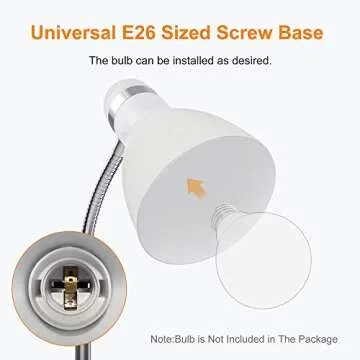 LEPOWER Floor Lamp - Adjustable Gooseneck With Heavy Base