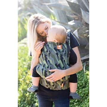 Tula Free to Grow Baby Carrier in Black Lightning