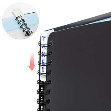 MECCALINE Sheet Music Folder - Stylish 80 Pages Organizer