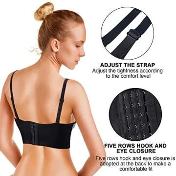 Women's Rhinestone Bustier Top Black Rhinestone Corset Crop Shining Diamond Bra Push up Club Party Rhinestone Crop Tops for Women