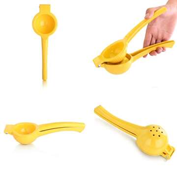 Durable Aluminum Lemon Squeezer for Effortless Juicing