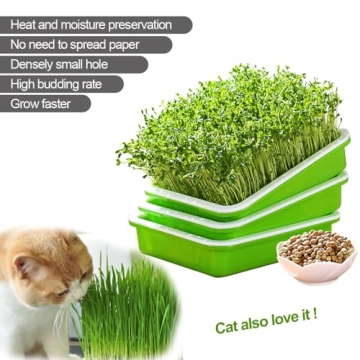 LeJoy Garden Seed Sprouter Tray Easy BPA Free Healthy Grower