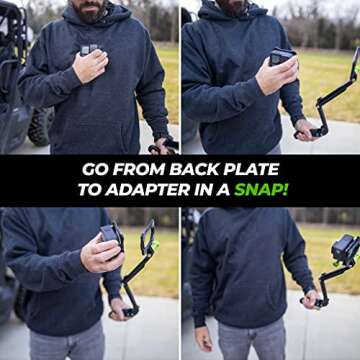 SNAP Mounts PRO – Ultimate Magnetic Camera Mount for Action