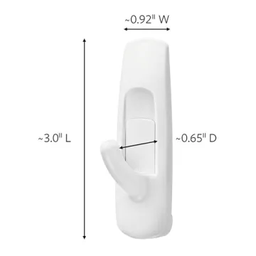 Command Utility Hooks for Easy Damage-Free Hanging Solutions
