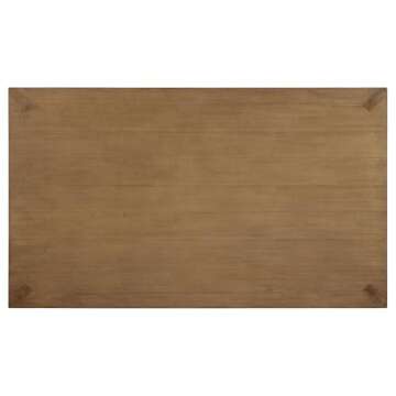 Coaster Home Furnishings Bruner 72-inch Rectangular Wood Dining Table Natural Brown