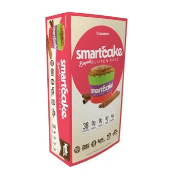 Smart Baking Company Smartcake - Sugar Free, Gluten Free, Low Carb Dessert (Cinnamon, 8 CT)