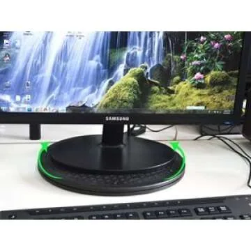 Aketek 12 Inch Heavy Duty Rotating Swivel Steel Ball Bearings Stand Monitor/TV/Turntable/Lazy