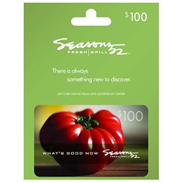 Seasons 52 $100 Gift Card