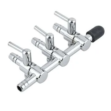uxcell Metal Aquarium 3-Way Air Pump Control Valve