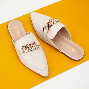 BISON SPIRIT Stylish Mules for Women - Premium Comfort Slip-Ons