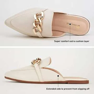 Stylish BISON SPIRIT Mules for Women - Comfort & Elegance