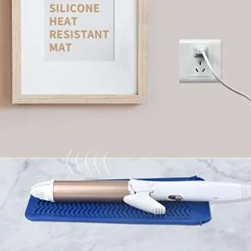 EIOKIT Silicone Heat Resistant Hair Tool Pouch