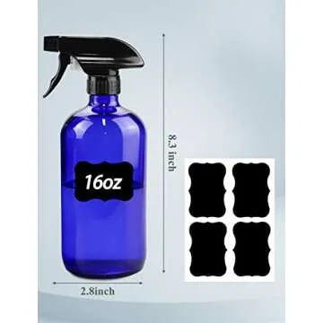 Stylish Wedama Glass Spray Bottle Set - Eco-Friendly