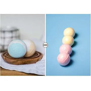 200 Pieces Heat Shrink Wrap Bags 4 x 4 Inch, 6 x 6 Inch, 5 x 8 Inch, 6 x 10 Inch, 4 Sizes Clear Odorless Heat Shrink Film Wrap POF Heat Shrink Wrap for Homemade DIY Packaging Soap Candle Bath Bomb