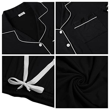 Joyaria Women's Bamboo Pajamas Set for Ultimate Comfort